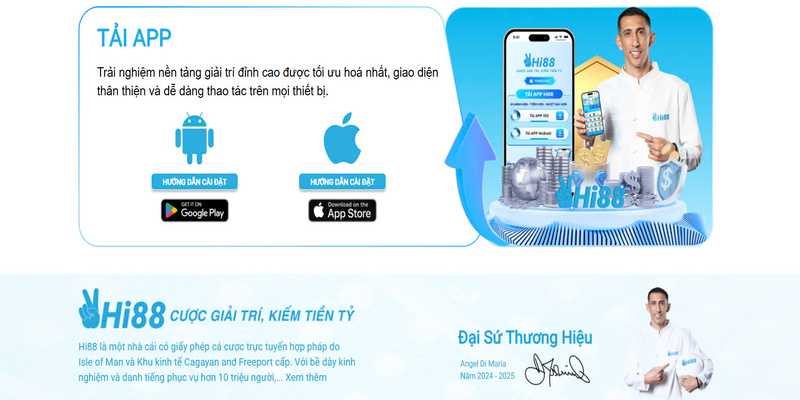Cách tải App HI88 cho Android