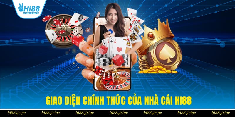 Giao diện chính thức của Hi88 với thiết kế chuyên nghiệp