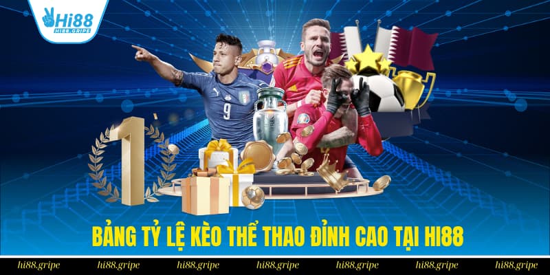 Sảnh thể thao sở hữu bảng tỷ lệ kèo chuyên nghiệp